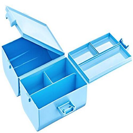 Çift Kapaklı Bölmeli Beslenme Kabı