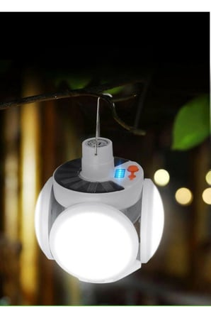 Solar 5 Kanatlı Kamp Lambası