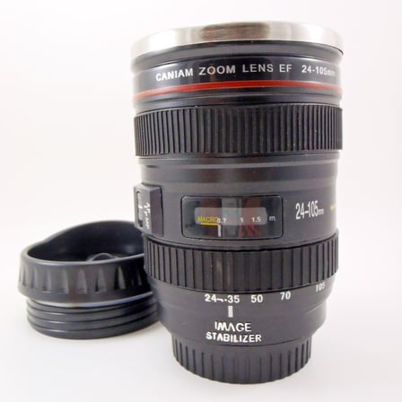 S'82 Hediyelik Ürün Objektif Termos Bardak Çok Renkli Zoom Lens Image Stabilizer