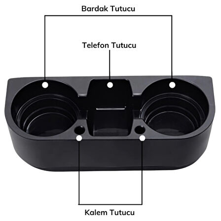 Oto Koltuk Yanı Bardak Tutucu Organizer