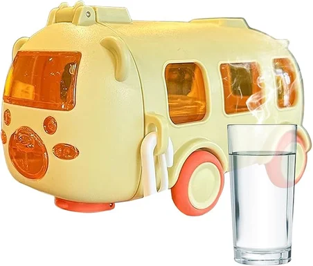 S'82 Otobüs Şekilli Su Matarası Çok Renkli 500 ml