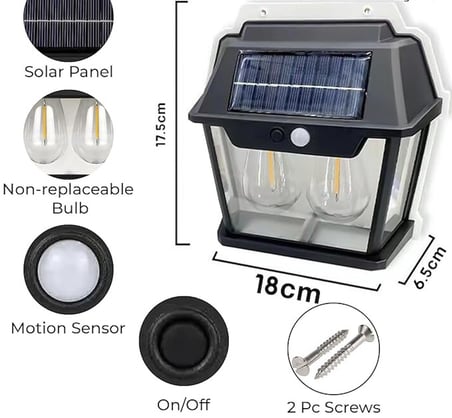 Solar Outdoor Lamba