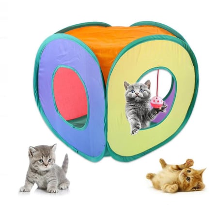 Oyuncak Toplu Kedi Oyun Tüneli