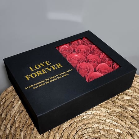 S'82 Romantik Gül ve İstiridye İnci Kolye Seti Çok Renkli