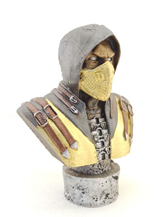 Polyester Scorpion Büst Büyük Boy