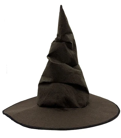 S'82 Harry Potter Seçmen Şapka Parti Süsleme Taba Rengi Yetişkin Boy