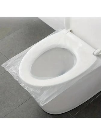 Klozet Kapağı Örtüsü Poşeti - Hijyenik Tek Kullanımlık - 200 Adet