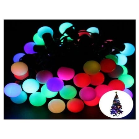 5 Metre 28 Mini Top RGB Led Siyah Kablo