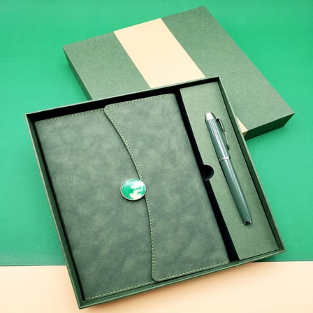 S'82 Hediyelik Ürün Defter Kalem Seti Yeşil