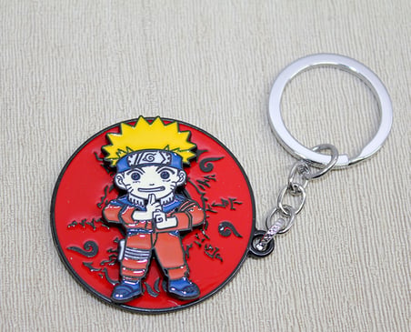 Metal Dönen Naruto Anahtarlık