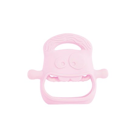 Pembe Bebek Silikon Diş Kaşıyıcı