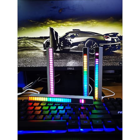 RGB Sese Duyarlı Taşınabilir Ekolayzer LED Çubuk