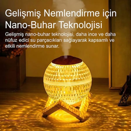 Kristal Top RGB Hava Nemlendirici