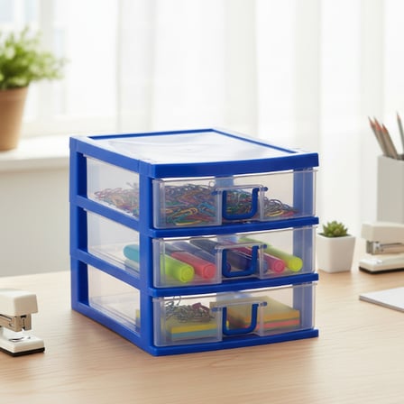 Mini 3 Çekmeceli Komidin Organizer