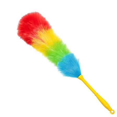 TTT Toz Alma Fırçası Peluş Püsküllü Renkli