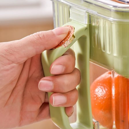S'82 Buzdolabı Saklama Kabı Süzgeçli Vakumlu Organizer