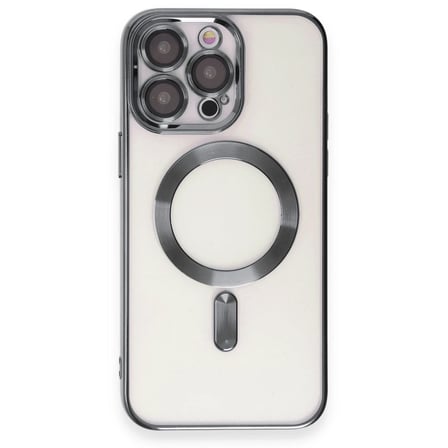 Apple iPhone 15 Pro Max Kılıf Kross Magneticsafe Kapak - Titan Gri