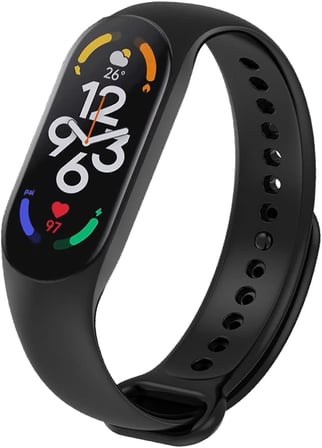 Silikon Kordon, Mi Band 7 ile Uyumlu - Ayarlanabilir, Rahat, Ter ve Suya Dayanıklı Bileklik
