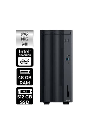 ExpertCenter P500 Core7 240H 48GB 512GB SSD W11H Masaüstü Bilgisayar & PER4 USB Bellek