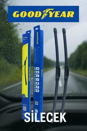 Ford Focus 2011-2017 Sedan ile Uyumlu 2'li Muz Silecek Takımı, 750mm+750mm