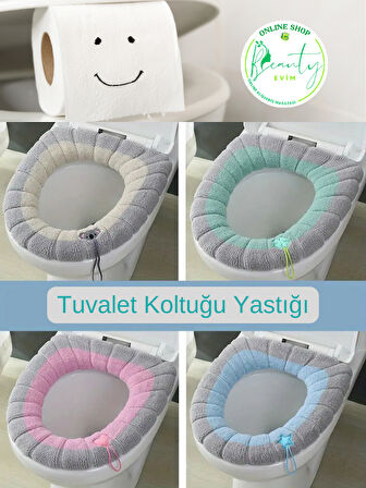Kumaş Tuvalet Koltuğu Yastıkları Tuvalet Kapağı Pedleri / Matları