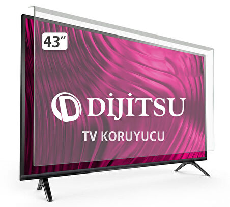 DIJITSU 43DG29000 TV EKRAN KORUYUCU - Dijitsu 43" inç 109 Ekran Koruma Paneli