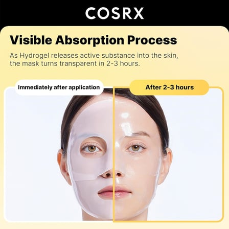 Advanced Snail Mucin Glass Glow Hydrogel Mask
