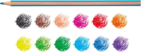 Carioca Supercolor Kuru Boya Kalemi 12'Li
