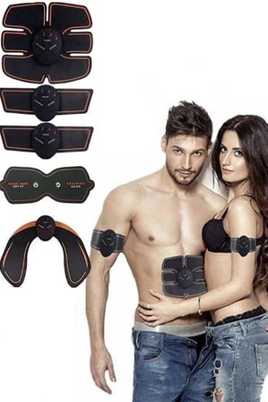 Sixpad Abs Vücut Geliştirici Elektronik Kemer Karın, Kol Ve Bacak Kası 10 Parça - CHSTKA14358