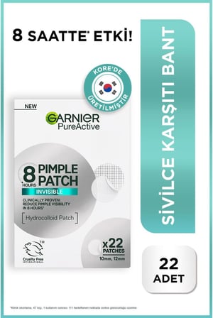 Pimple Patch 22'li Sivilce Bandı/Hidrokolloid Bant