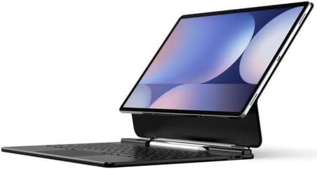 Samsung Galaxy Tab S8 Ultra /S9 Ultra/S10 Ultra 14.6 inç ile Uyumlu Magic Keyboard Touchpad Türkçe Kalem Bölmeli Işıklı Klavyeli Kılıfı SM-X920