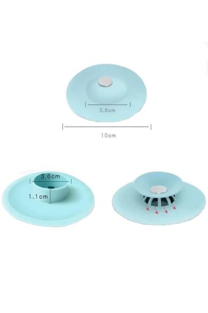 Silikon Lavabo Tıpası Banyo Küvet Süzgeci Gider Tıkanma Koku Önleyici Süzgeç Tıpa