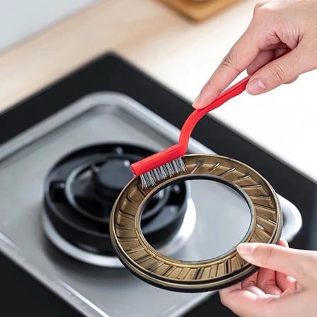 3 lü Bakır Plastik Çelik Tel Fırçası Seti Derz Lavabo Mutfak Buji Yağ Kir Temizleyici Fırça