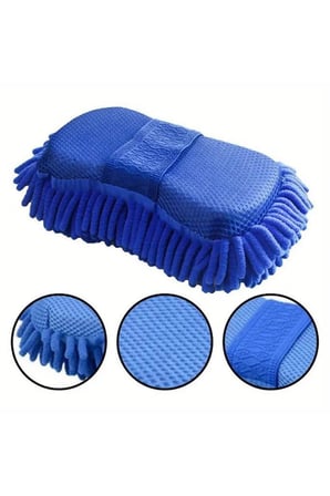 Çizmez Mikrofiber Araç Yıkama Eldiveni Oto Motorsiklet Bakım Süngeri Araba Temizleme Bezi Mop Havlu