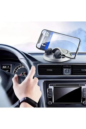 Araç İçi Telefon Tutucu Numaratik 360 Dönen Park Telefon Numaratör Torpido Üstü Telefon Tutacağı