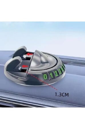 Araç İçi Telefon Tutucu Numaratik 360 Dönen Park Telefon Numaratör Torpido Üstü Telefon Tutacağı