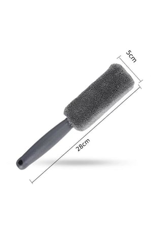 28 cm Mikrofiber Jant Temizleme Fırçası Yumuşak Çizmez Araba Motosiklet Lastik Yıkama Bakım Süngeri