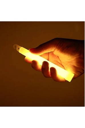 15 cm Turuncu Glow Işık Karanlıkta Parlayan Fosforlu Çubuk Yılbaşı Parti Acil Durum İşaret Çubuğu