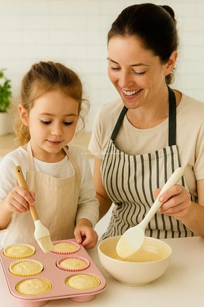 3’lü Silikon Mutfak Seti Bambu Saplı Fırça Spatula Çırpıcı Isıya Dayanıklı Yapışmaz Hamur Karıştırıcı Çırpıcı Set Ergonomik Ahşap Saplı Mutfak Gereçleri Kolay Temizlenebilir Sağlıklı Pişirme