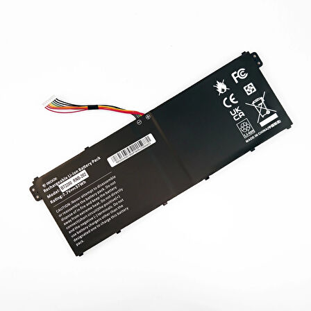 Acer Aspire 3 A315-34 A315-41 Notebook Batarya Pil