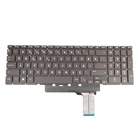 HP Victus 16-R Notebook Klavye Işıklı Lacivert