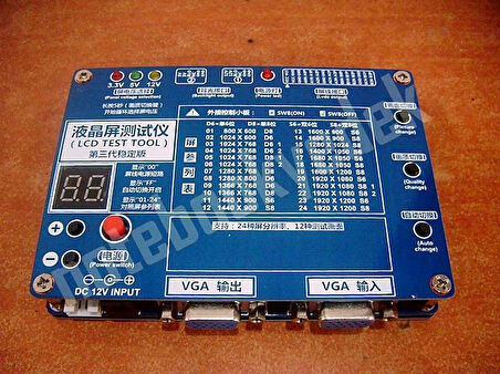 Notebook LCD/LED Test Cihazı