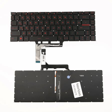MSI GS65 Stealth Thin 8RF-419XTR Notebook Klavye (Kırmızı Harf)