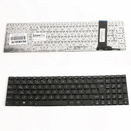 ASUS 0KNB0-6629CB00 0KN0-N43CB23 Klavye Tuş Takımı Siyah