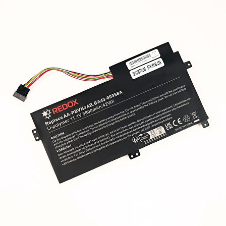 Samsung Ativ Book 4 NP470R5E Notebook Batarya Pil
