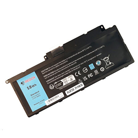 Dell Inspiron 15 7537 Notebook Batarya Pil