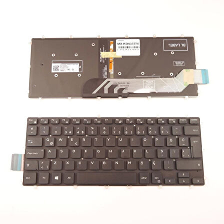 Dell inspiron 13-5368 13-5370 Işıklı Klavye Tuş Takımı