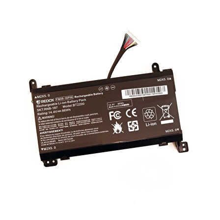 HP Omen TPN-Q195 Uyumlu Notebook Batarya Pil (16 Pin)