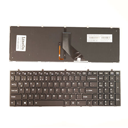 Monster Abra A5 V1.1 - A7 V1.1 Notebook Klavye Işıklı