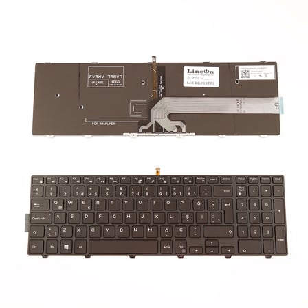 Dell 051CHY Notebook Klavye Işıklı